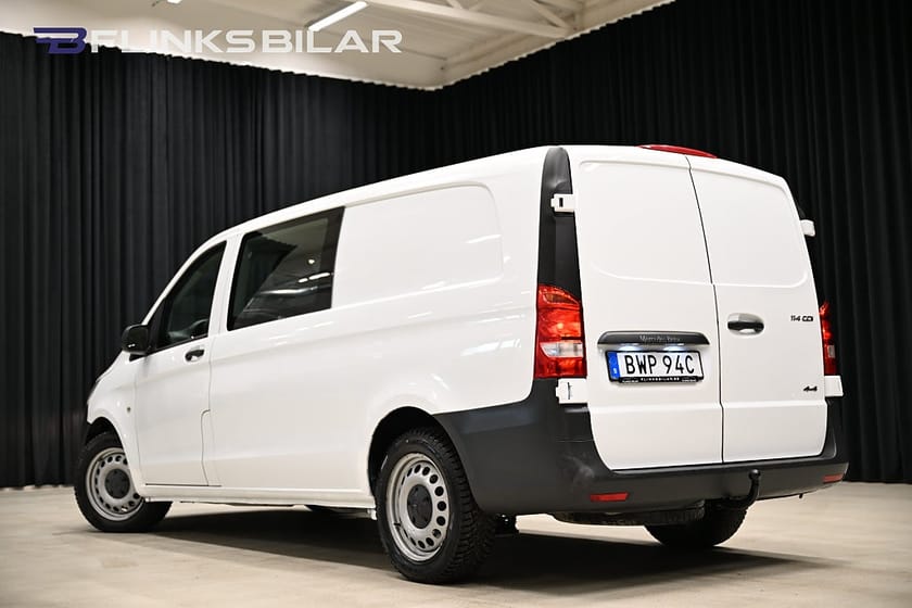 Bild 4 av Mercedes-Benz Vito Mixto 114 CDI 4MATIC 3.2t 136HK Automat|6-Sits|Drag|Värmare