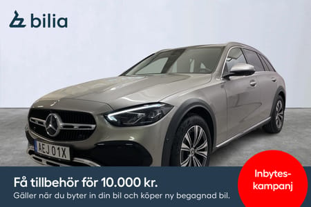 Mercedes-Benz C 220 d 4MATIC All-Terrain Burmester Skinn Luftstolar 360