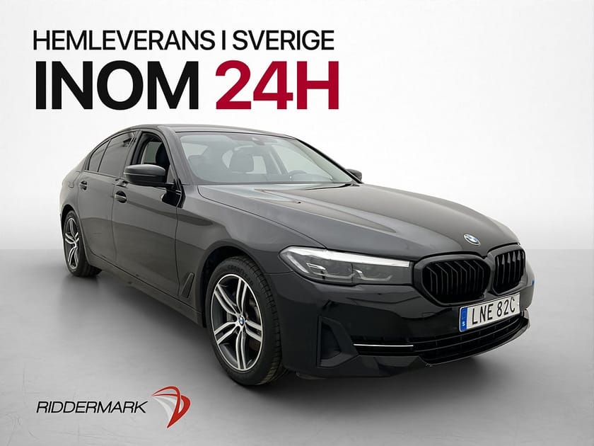 Bild 1 av BMW 530e xDrive Sedan 530 292hk Cockpit B-Kamera Skinn Navi Carplay