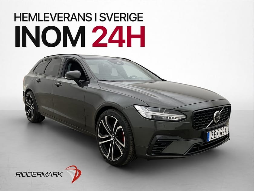 Bild 3 av Volvo V90 Recharge T8 AWD R-Design B&W Pano Värm Drag 360°