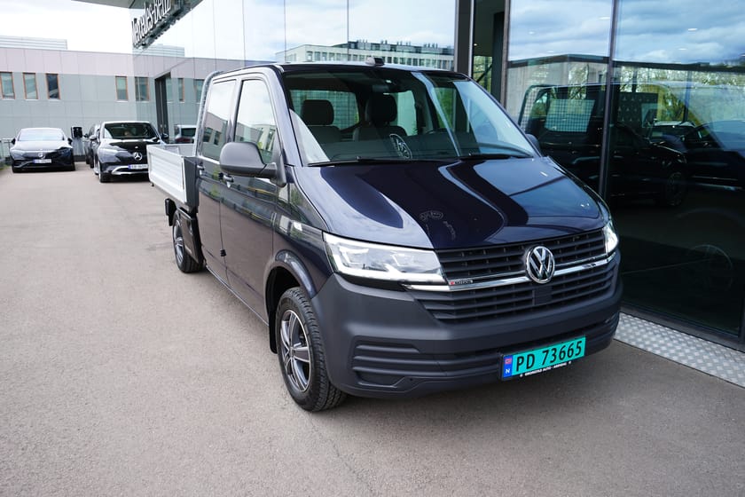 Bilde 4 av Volkswagen Transporter Chassi Dobbelcab Doka med plan 2,0 TDI 4Motion