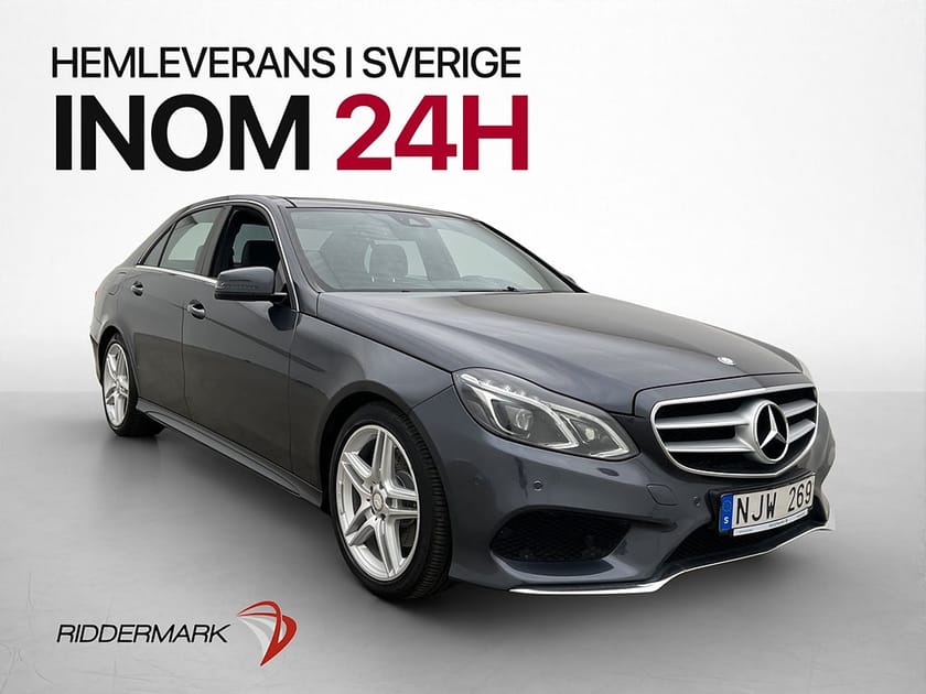 Bild 1 av Mercedes-Benz E 250 CDI 4MATIC 4M 204hk AMG Pano D-Värm Drag