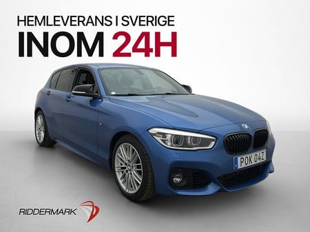 BMW 118i 136hk M Sport  Skinnstolar P-Sensorer Sportfjädr