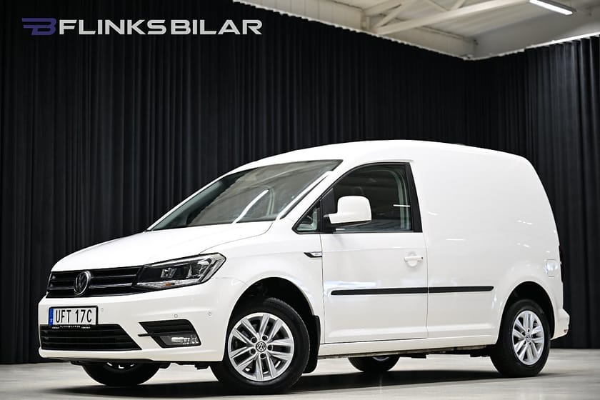 Bild 3 av Volkswagen Caddy Van DSG 102HK Inredd|Girafflucka|Nedlackad|Premiumpkt|SeUtr