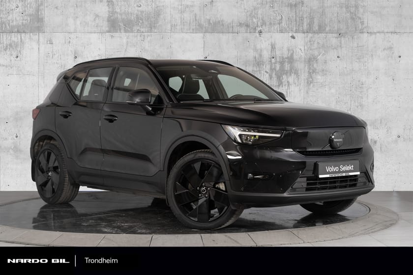 Bilde 1 av Volvo EX40 Ultra Black Edt. Krok/Varmepumpe/360 kam/Pixel lys