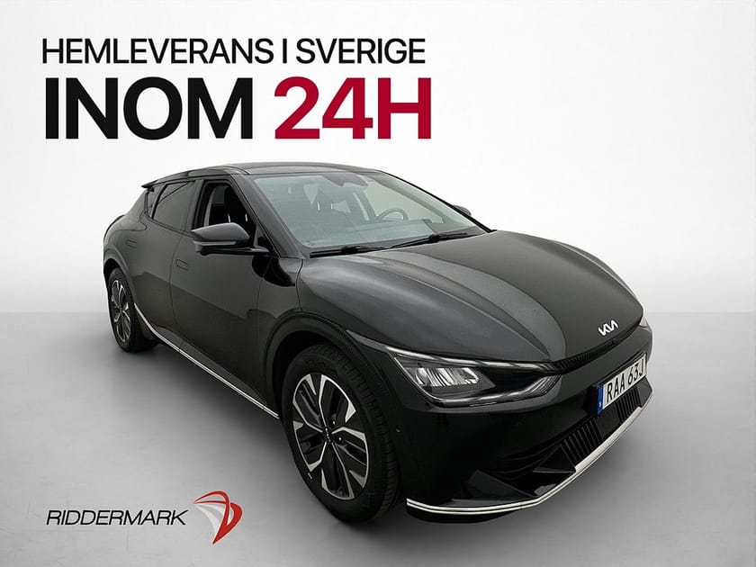 Bild 1 av Kia EV6 77.4 kWh AWD PLUS MOMS 360º Skinn CarPlay Navi