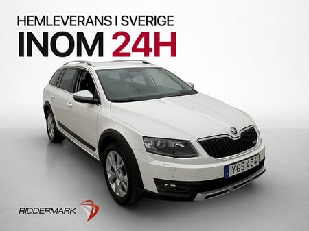 Škoda Octavia Scout Skoda 2.0 TDI 4x4 Premium D-Värm Kamera Drag