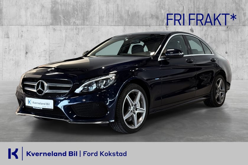 Bilde 1 av Mercedes-Benz C 350 e 350e/AMG/Skinn/Krok/Ny service