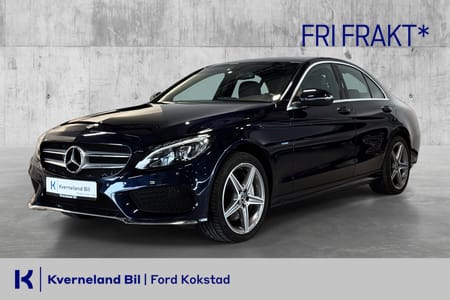 Mercedes-Benz C 350 e 350e/AMG/Skinn/Krok/Ny service
