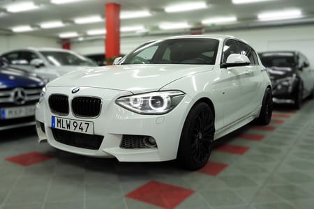 BMW 120d 120 5-dörrars Steptronic M Sport SoV Hjul Ränta fr 1.95%