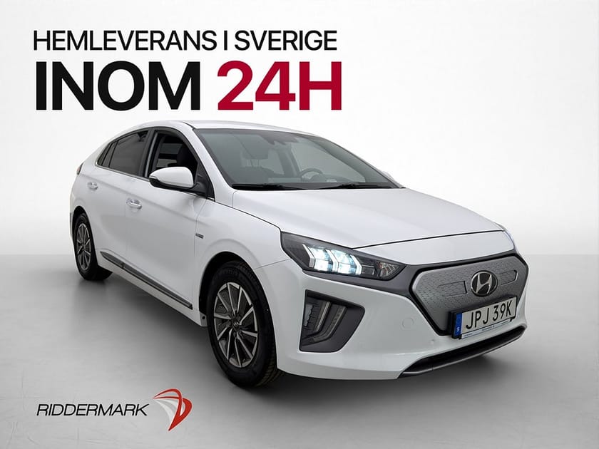 Bild 1 av Hyundai Ioniq Electric Premium Plus 38.3kWh Navi Kamera Rattvärme