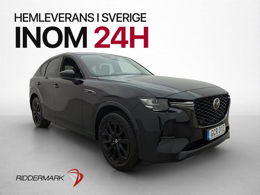 Bild 1 av Mazda CX-60 PHEV 327hk Drag HuD Kamera Navi BOSE Döda-vinkel