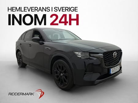 Mazda CX-60 PHEV 327hk Drag HuD Kamera Navi BOSE Döda-vinkel