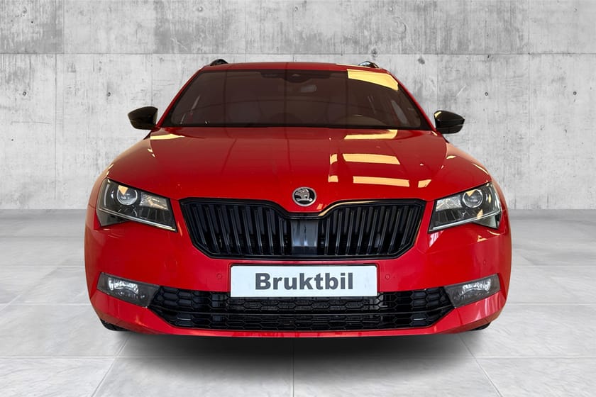 Bilde 2 av Škoda Superb Stasjonsvogn 2.0 190hk 4x4 Sportline/Krok/ACC/Webasto/Ny regreim+++