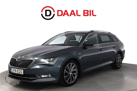 Škoda Superb Kombi 2.0 TDI 4WD 190HK L&K CANTON® DRAG VÄRM B-KAMERA