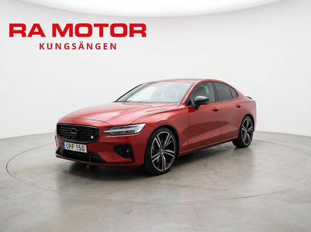 Volvo S60 T5 AWD 250hk R-Design HUD | VOC | 360° | BLIS | Drag