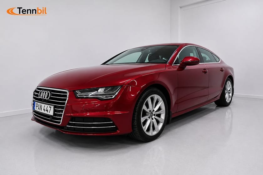Bild 1 av Audi A7 Sportback 3.0 TDI V6 Q Matrix Massage MMI+ Drag Ventilerad säten