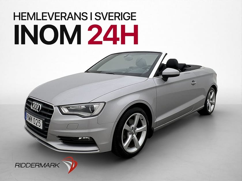 Bild 1 av Audi A3 Cabriolet 1.4 TSI 125hk Farthållare 0.53l/mil