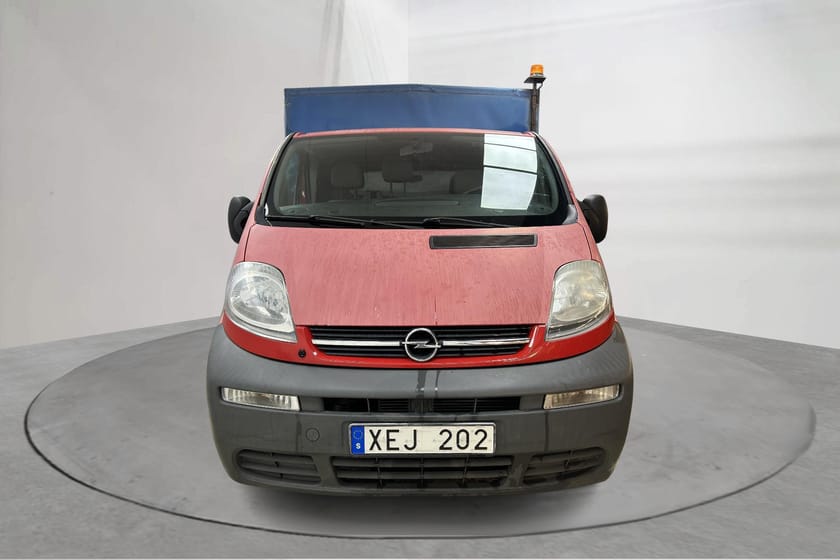 Bild 5 av Opel Vivaro Pickup 1.9 CDTI Chassi (100hk) Kapell Dragkrok