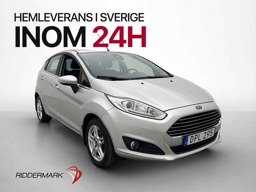 Bild 1 av Ford Fiesta 1.0 80hk Titanium 2-Brukare Bluetooth 0.46 l/mil