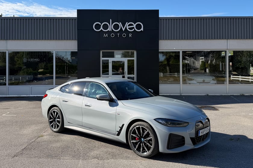 Bild 1 av BMW i4 eDrive40 Gran Coupé M Sport Pro 340hk - Helskinn, 360, Elstolar