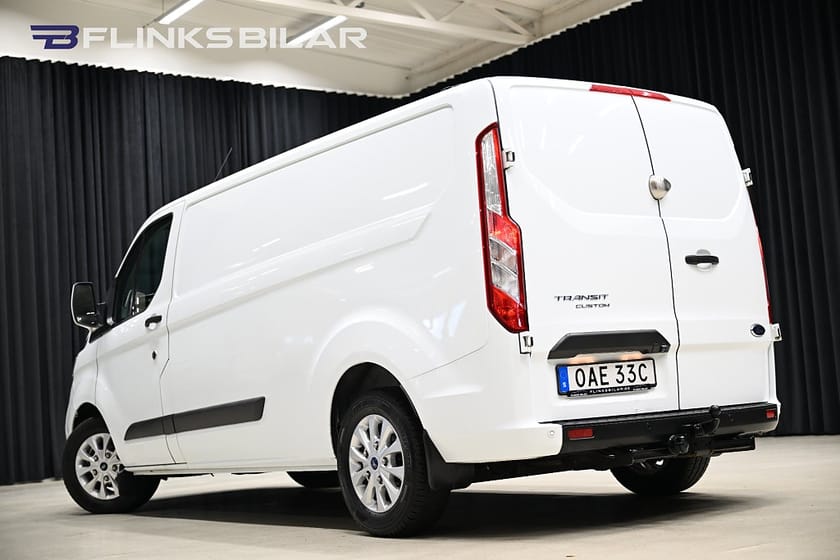 Bild 5 av Ford Transit Custom 300 130HK L2 Automat|Inredd|Drag|Värmare|NyKamrem