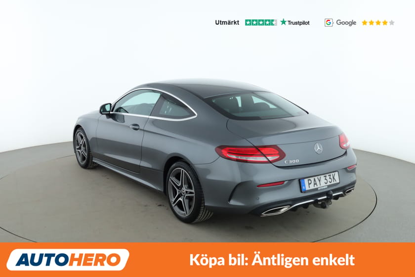 Bild 2 av Mercedes-Benz C 300 Coupé AMG Line / Dragkrok, Backkamera