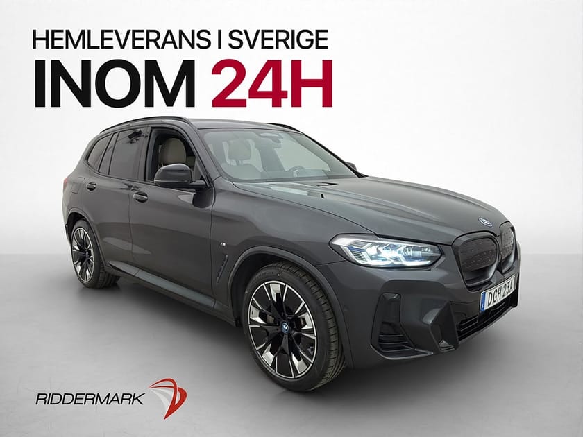 Bild 1 av BMW iX3 286hk M-Sport Pano H/K HUD Dragkrok 360° CarPlay