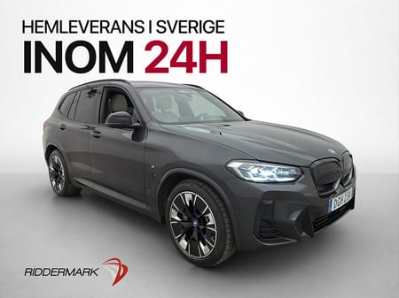 BMW iX3 286hk M-Sport Pano H/K HUD Dragkrok 360° CarPlay