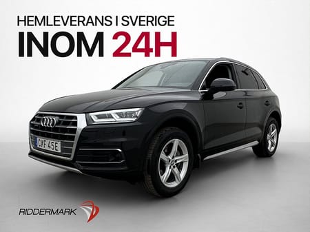 Audi Q5 40 TDI quattro Q Proline Sensorer CarPlay Adapt-Fart MOMS