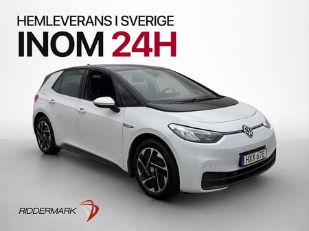 Volkswagen ID.3 Pro Performance 204hk Värmare Navi CarPlay