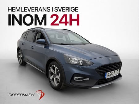 Ford Focus Active Kombi 1.0 125hk Kamera Navi CarPlay Rattvärme