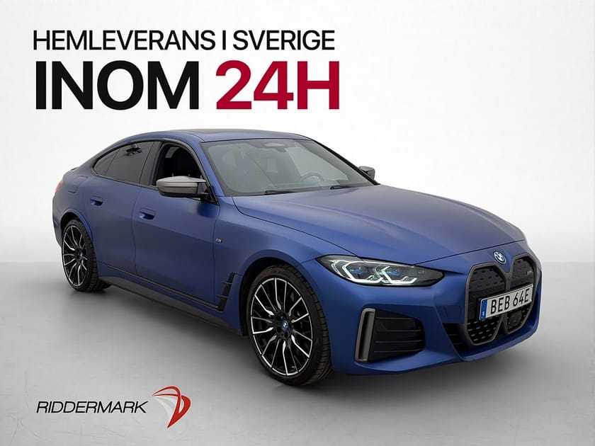 Bild 3 av BMW i4 M50 xDrive Gran Coupé Taklucka H/K Laser HUD Drag 360