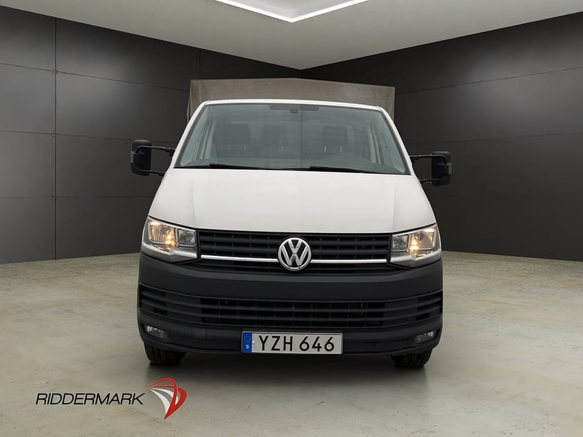 Bild 5 av Volkswagen Transporter Chassi Cab FLAKBIL Värmare 3-Sits Dragkrok Moms