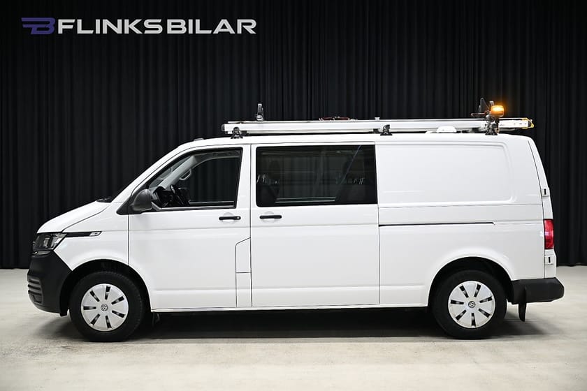 Bild 2 av Volkswagen Transporter Kombi 4Motion 150HK L2|Dubbelhytt|Dubbeldörr|V-Inredd|SeUtr!