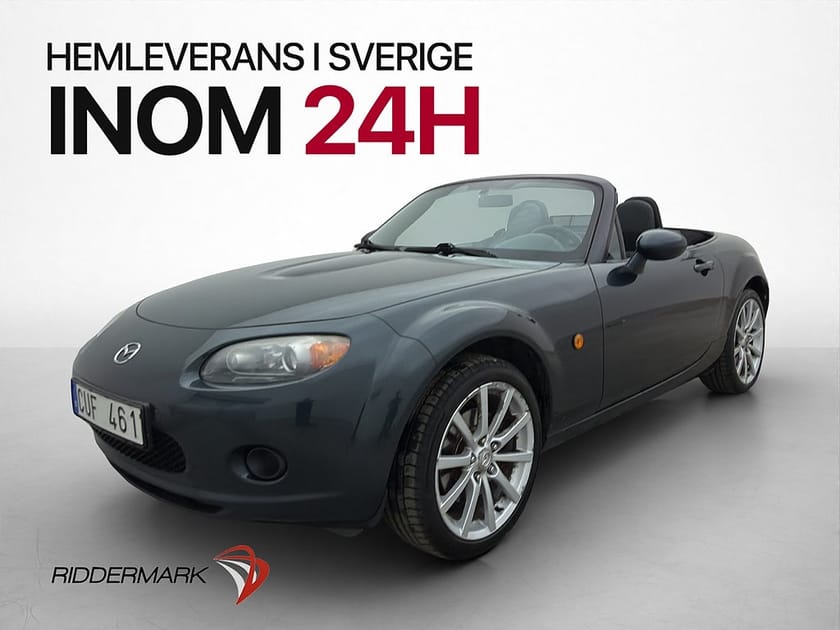 Bild 3 av Mazda MX-5 Soft-top 2.0 MZR 160hk Skinnklädsel BOSE 1 Brukare