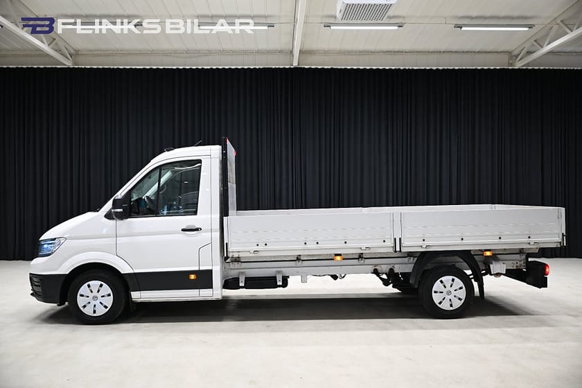 Bild 2 av Volkswagen Crafter Chassi 177HK L4 Automat|Långflak|LED|Drag|Värmare|Lågmil|Moms