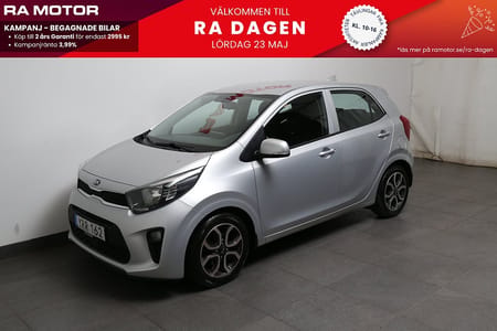 Kia Picanto 1,25 MPI 84hk Advance Automat CarPlay Kamera P-sensor