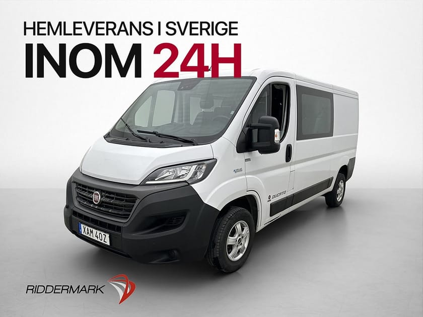 Bild 1 av Fiat Ducato Van Dubbelhytt L2 7-Sits Värmare B-Kamera Dragkrok