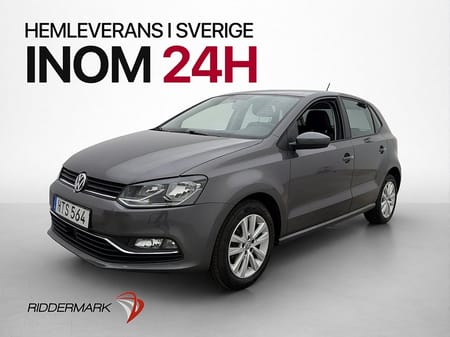Volkswagen Polo 1.2 TSI Endast 0.47l/mil Låg skatt Välskött