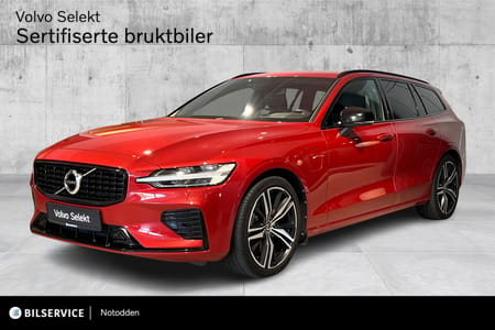 Volvo V60 T6 AWD R-Design-Voc-Krok-Navi-Acc-Carplay-Volvo Selekt