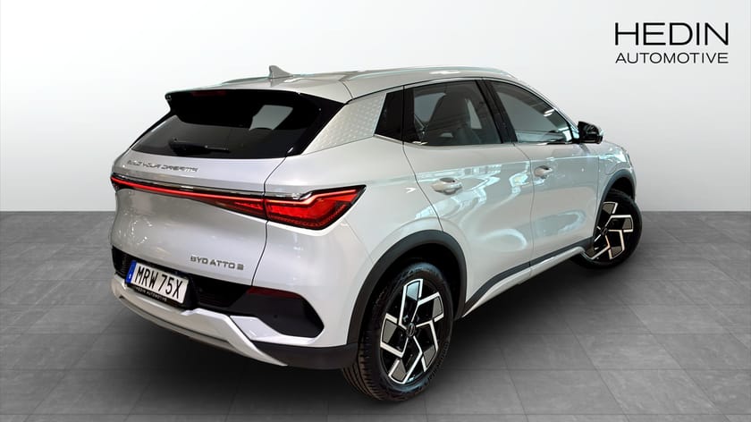 Bild 2 av BYD Atto 3 Extended Range DESIGN 3,95% räntekampanj Pano Skinn 360 kamera 420KM WLTP