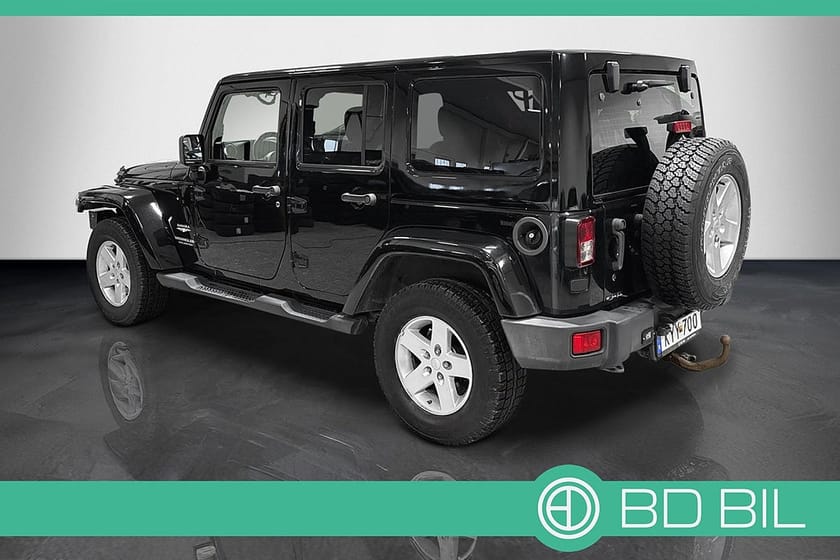 Bild 2 av Jeep Wrangler Unlimited 2.8 4WD SAHARA BLACK SKINN