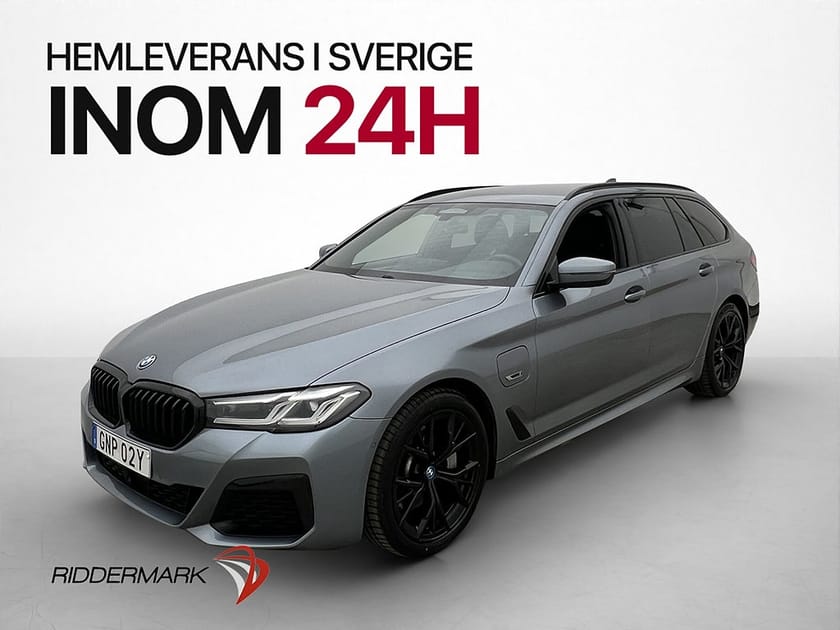 Bild 1 av BMW 530e xDrive Touring 530 M Sport Cockpit Kamera Skinn Drag Navi HiFi