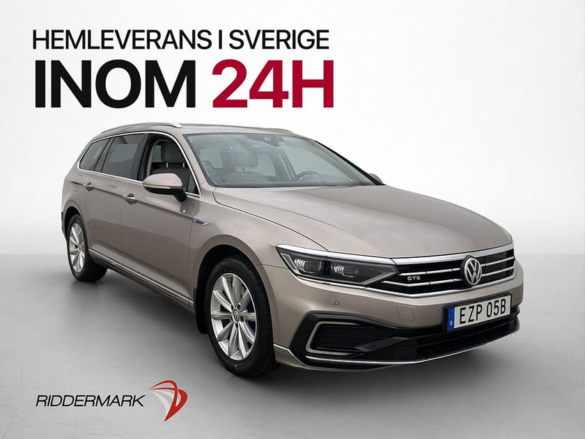 Bild 3 av Volkswagen Passat Sportscombi GTE Executive Pano Drag Kamera Navi Skinn