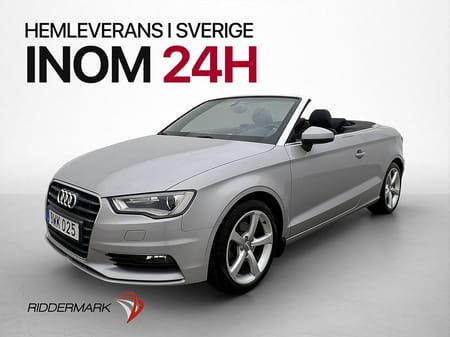Audi A3 Cabriolet 1.4 TSI 125hk Farthållare 0.53l/mil