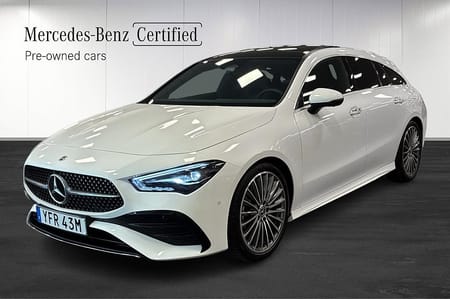 Mercedes-Benz CLA 200 Shooting Brake AMG Drag Panorama 360° Kamera Navigation