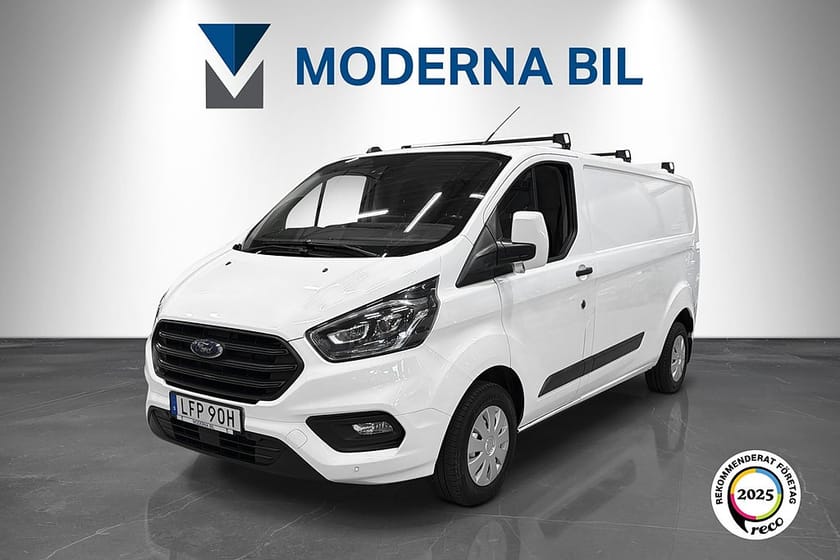 Bild 1 av Ford Transit Custom 300 2.0 130hk Moms L2 Drag Dvärm Bkam KamremBytt
