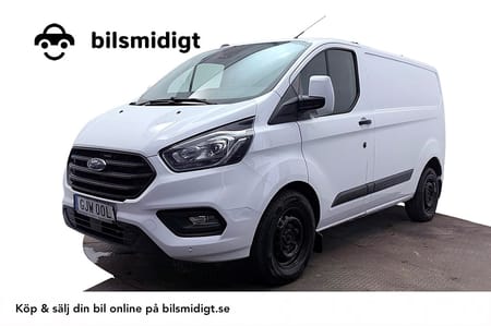 Ford Transit Custom 280 2.0 EcoBlue Aut L1 Drag 3-sits P-Sens MOMS 130hk