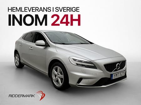Volvo V40 T3 R-Design Drag Värmare Sensorer Navi Halvskinn